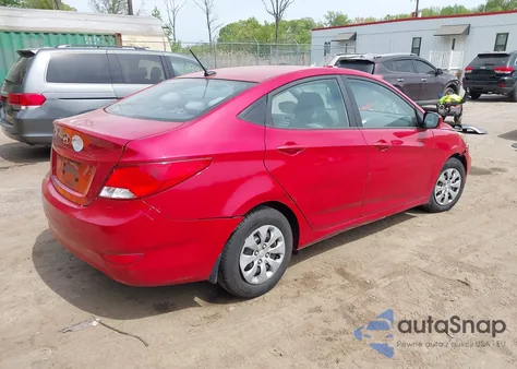2016 Hyundai Accent Se from USA, damaged, VIN KMHCT4AE3GU111128